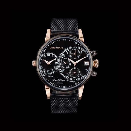 Uhr Kraft Dualtimer Quartz // Limited Edition // 27104/2BRGMM