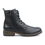 Xray // Hester Side Zip Lace Up Boots // Black (US: 8)