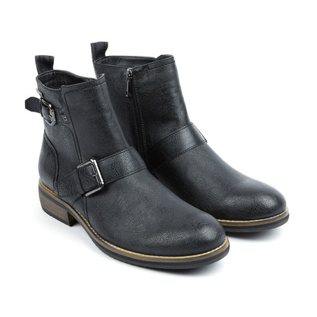 Eldridge Buckle Boots // Black (US: 7)