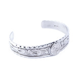 Royal Hawaiian Bangle // Silver (Size 6.5)