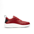 Leather Sneaker // Red + White (US: 8) - Article No. - Touch of Modern
