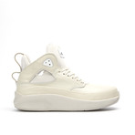 Leather Tab High-Top Sneaker // Bone White (US: 13)