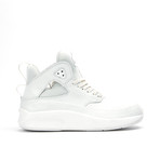 Leather Tab High-Top Sneaker // White (US: 8)