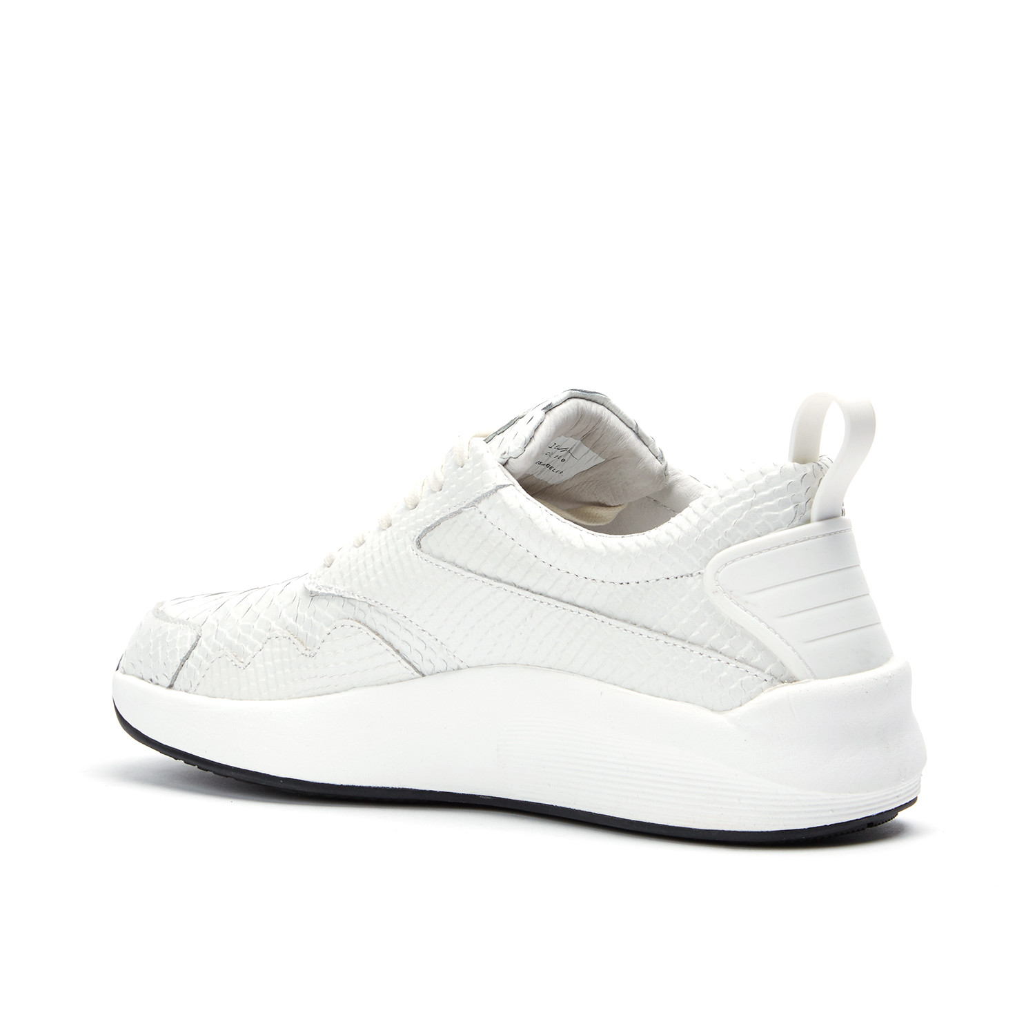 Snake Leather Sneaker // White Python (US: 8) - Article No. - Touch of ...