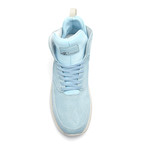 Leather Tab High-Top Sneaker // Arctic Blue (US: 12)