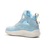 Leather Tab High-Top Sneaker // Arctic Blue (US: 12)