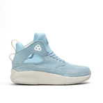 Leather Tab High-Top Sneaker // Arctic Blue (US: 12)