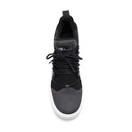 Croc Leather Sneaker // Black (US: 9)