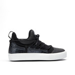 Croc Leather Sneaker // Black (US: 9)