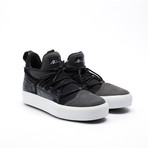 Croc Leather Sneaker // Black (US: 9)