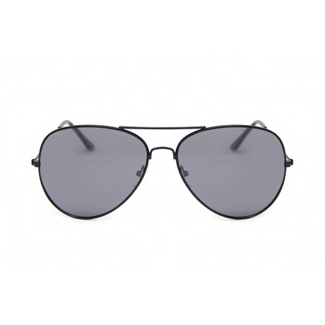 Unisex Miramar Sunglasses // Black + Gray