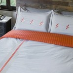 Vertical Stripe Comforter Set (Twin/Twin Extra Long)