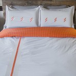 Vertical Stripe Comforter Set (Twin/Twin Extra Long)