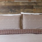 Fall Herringbone Comforter Set (Twin/Twin Extra Long)