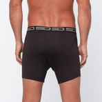 Black Boxer Shorts // Black (S(30"-32"))