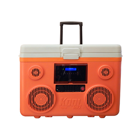 KoolMax Bluetooth Cooler Audio // Orange