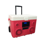 KoolMax Bluetooth Cooler Audio // Red