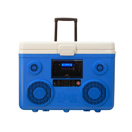 KoolMax Bluetooth Cooler Audio // Blue