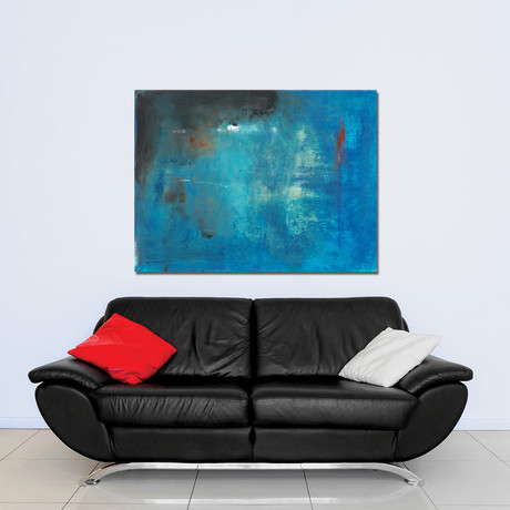 Deep Blue Sea // Canvas (16"W x 12"H x 1.5"D)