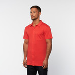 Basic Button Down // Red (L)