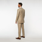 Eleganza // 2-Piece Slim Fit Suit // Crudo (US: 36R)
