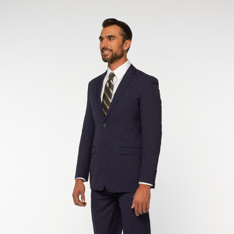 Giorgio Sanetti // Slim Fit Suit // Azul (US: 34S)