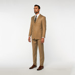 Giorgio Saneeti // Slim Fit Suit // Marron (US: 38R)