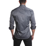 EEE Button-Up // Charcoal Grey (S)