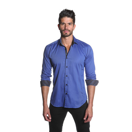 EEE Button-Up // Royal Blue (S)