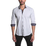 Jared Lang // EEE Button-Up // Heather Grey (XL)