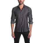 Jared Lang //  BBB Button-Up // Charcoal Fade (M)