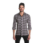 BBB Button-Up // Grey & Purple Plaid (S)