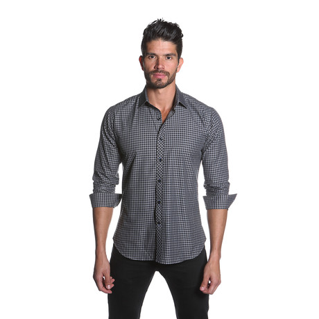 BBB Button-Up // Black Gingham (S)