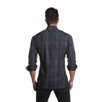 Jared Lang // BBB Button-Up // Midnight Plaid (XL)