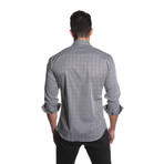 BBB Button-Up // Grey Check (L)