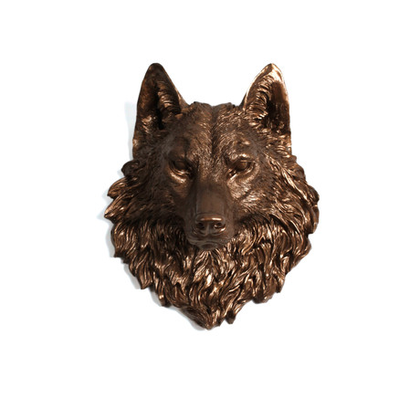 The Large Bronze Wolf