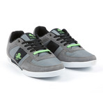 Core Low-Top Sneaker // Grey + Black + Lime (US: 11)