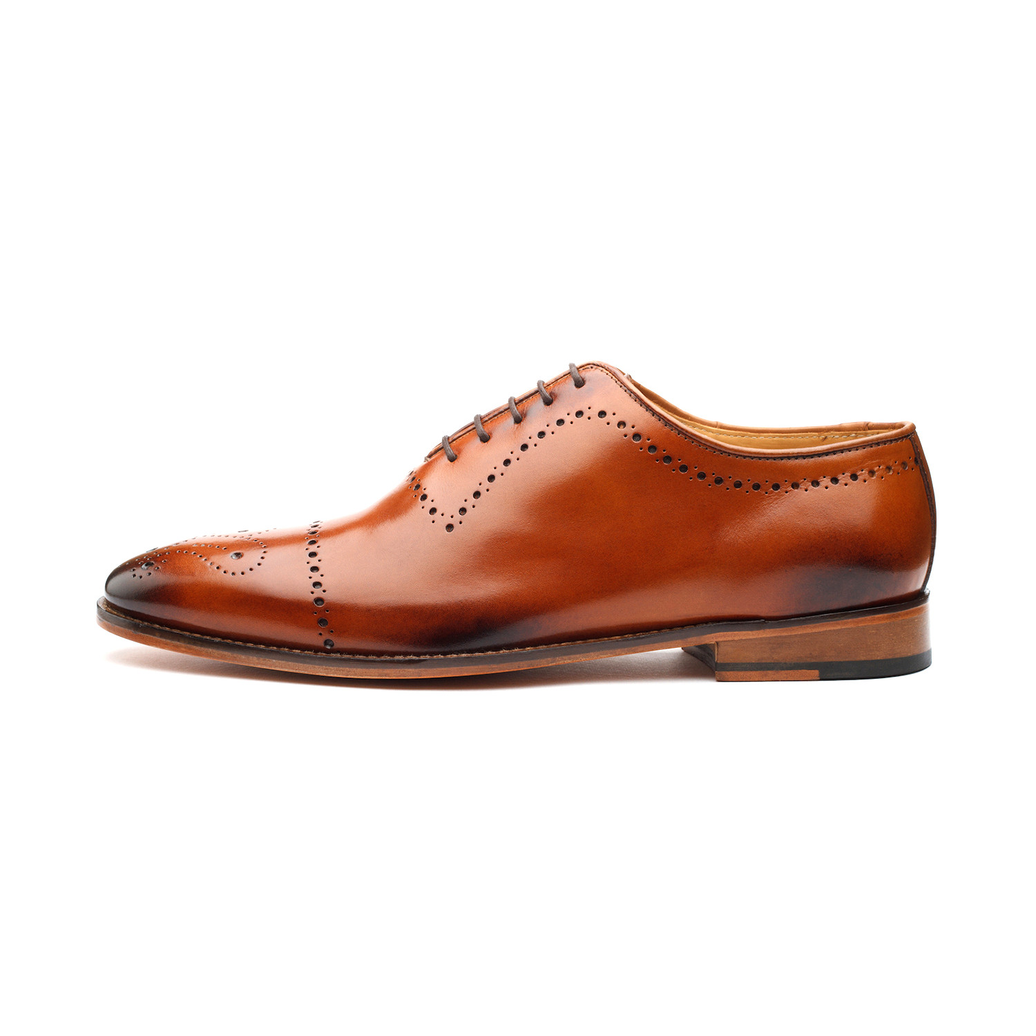 Whole-Cut Medallion Toe Oxford Brogue // Tan (US: 12) - Store Moustache ...