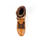 Spartacus High Top Sneaker // Brown (US: 8.5)
