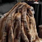 Limited Edition Faux Fur Throw // Coyote