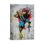 Marvel Comic Book: Thor Spray Paint (18"W x 26"H x 0.75"D)