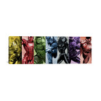 Rainbow Avengers Panoramic (12"W x 36"H x 0.75"D)