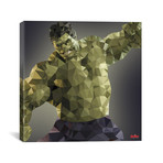 Hulk Derezzed (18"W x 18"H x 0.75"D)