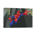 Ultimate Spidy Geometric: Ultimate Spider-Man (18"W x 26"H x 0.75"D)