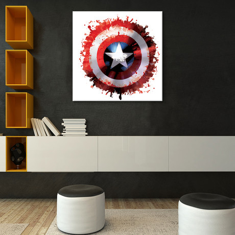 Captain's America Shield (18"W x 18"H x 0.75"D)
