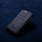 Leather Wallet iPhone 6 Case (Black)