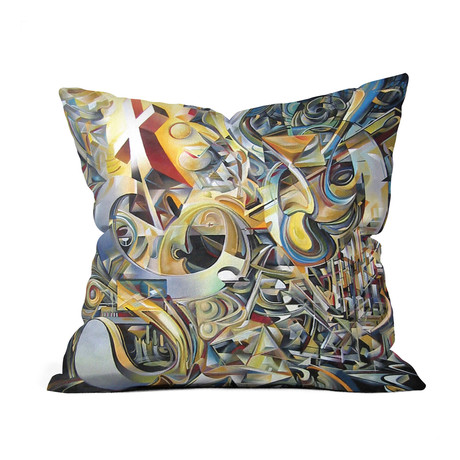 Traveling Without Moving Throw Pillow