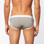 POP Athletic Brief // Heather Grey (S)