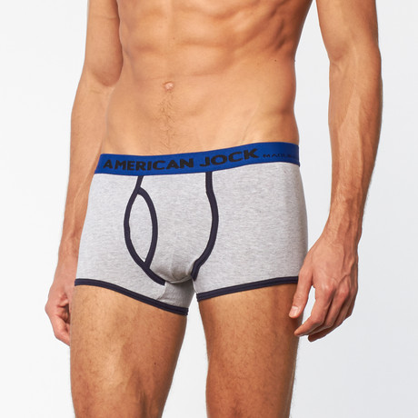 AJ Trunk // Heather Grey + Navy (S)