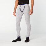 AJ Long John // Heather Grey + Navy (S)